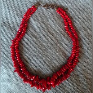 Red Coral Necklace - Jay King, Mine Finds